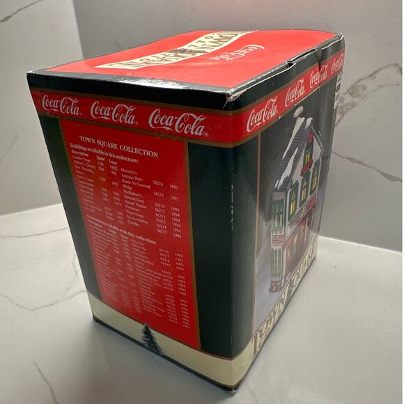 Christmas Village Coca Cola Town Square Collection McMahon’s General Store - Picture 5 of 6